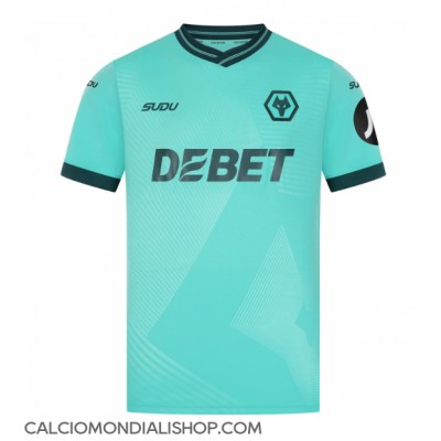 Maglie da calcio Wolves Hee-chan Hwang #11 Seconda Maglia 2025-26 Manica Corta Maglie da calcio Wolves Hee-chan Hwang #11 Seconda Maglia 2025-26 Manica Corta